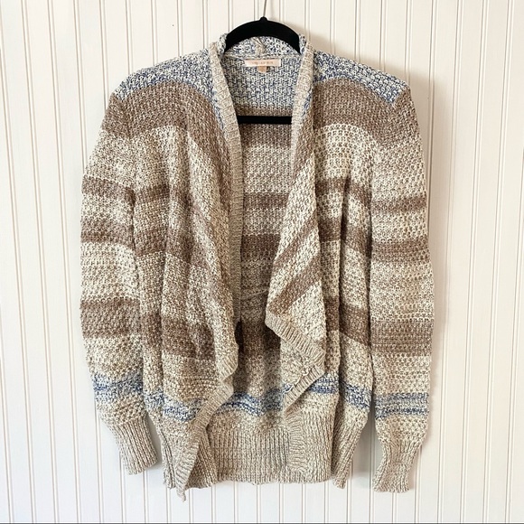 Skies Are Blue Striped Cardigan - Picture 1 of 6